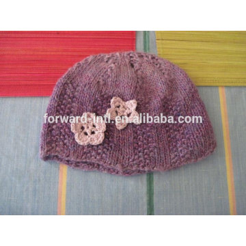 custom knitted cashmere hat for kids